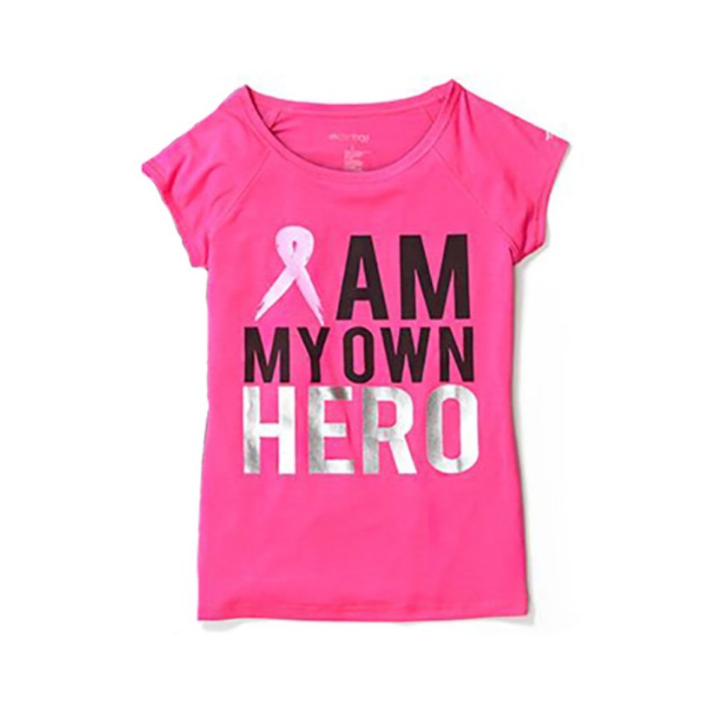 Ideology I am my own hero bca t-shirt pink Large